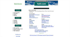 Desktop Screenshot of fad3.com